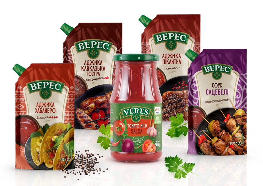 Соуси та Аджика