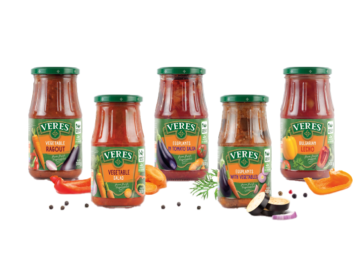 Закуски та салати овочеві